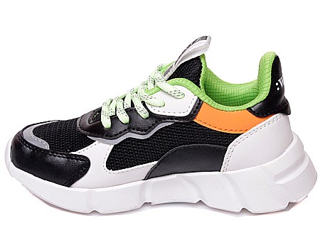 Pantofi copii baieti din piele Weestep, Negru - R202153701 BK [1]