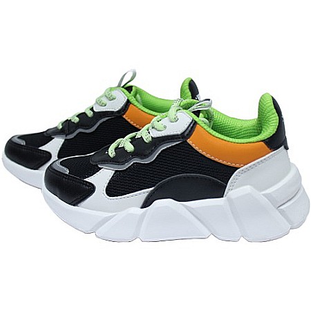 Pantofi copii baieti din piele Weestep, Negru - R202153701 BK [3]