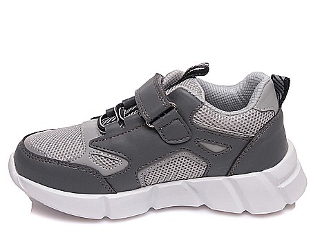 Pantofi copii baieti din piele Weestep, Gri - R202164022 GR [1]