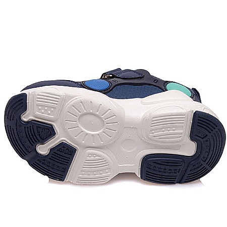 Pantofi copii baieti din piele Weestep, Albastru - R297963145 DB [2]