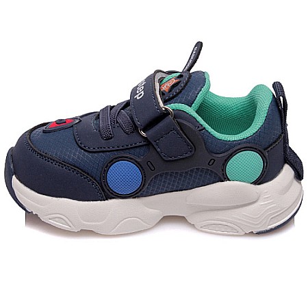 Pantofi copii baieti din piele Weestep, Albastru - R297963145 DB [1]