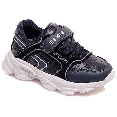 Pantofi copii baieti din piele Weestep, Albastru - R803853535 DB [0]