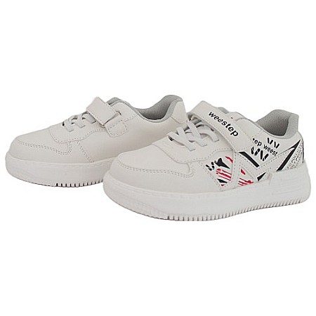 Pantofi copii baieti din piele Weestep, Alb - R819563631 WR [3]