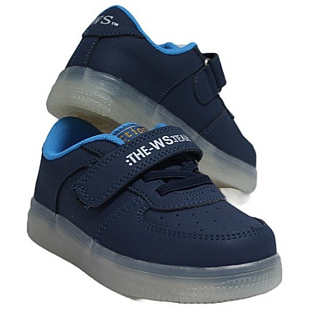 Pantofi copii baieti din piele Weestep, Albastru - R906733392 BL [3]