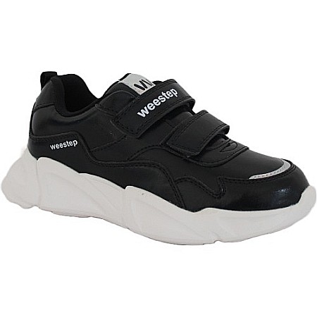 Pantofi copii baieti din piele Weestep, Negru - R983564072 BK [6]