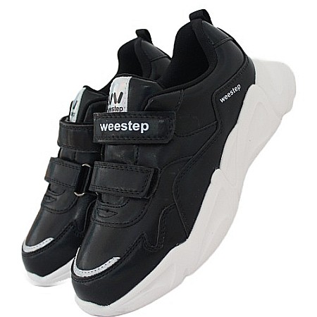 Pantofi copii baieti din piele Weestep, Negru - R983564072 BK [4]