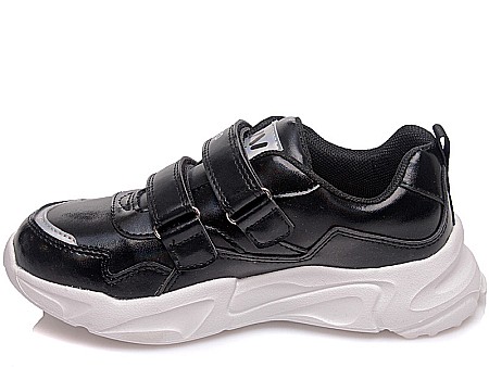 Pantofi copii baieti din piele Weestep, Negru - R983564072 BK [1]