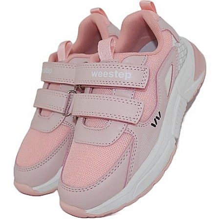 Pantofi copii fete din piele Weestep, Roz - R091663641 P [4]