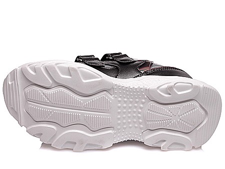 Pantofi copii fete din piele Weestep, Argintiu - R121264676 TH [7]