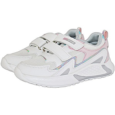 Pantofi copii fete din piele Weestep, Alb - R818253738 W [5]