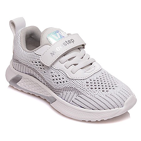 Pantofi copii fete din textil Weestep, Alb - R818263627 W [0]