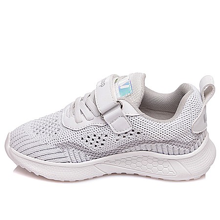 Pantofi copii fete din textil Weestep, Alb - R818263627 W [1]