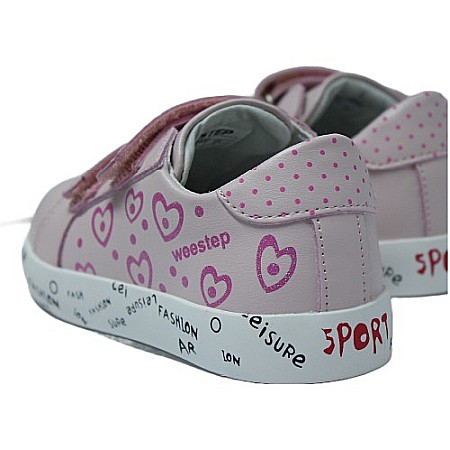 Pantofi copii fete din piele Weestep, Roz - R913263081 P [5]