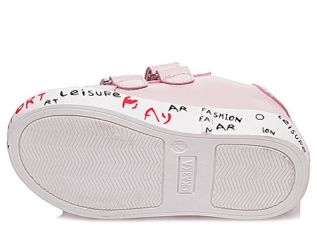 Pantofi copii fete din piele Weestep, Roz - R913263081 P [6]