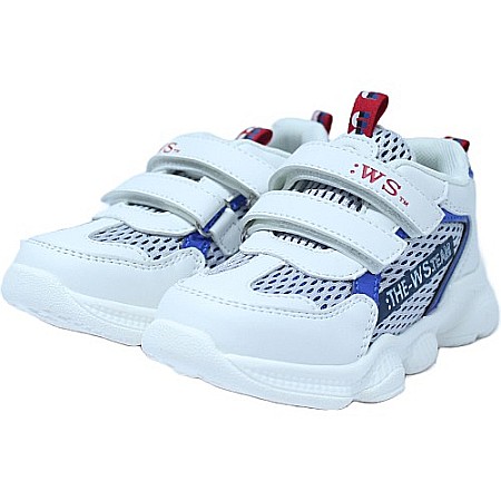 Pantofi copii baieti din piele Weestep, Alb - R926733332 W [5]