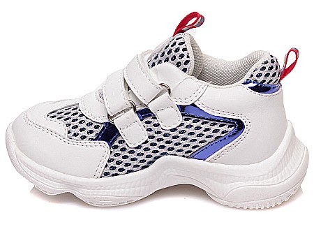 Pantofi copii baieti din piele Weestep, Alb - R926733332 W [1]