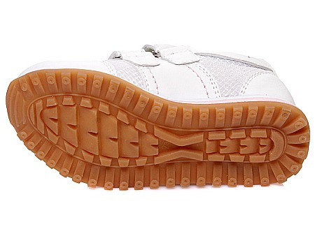 Pantofi copii fete din piele Weestep, Alb - R930133345 W [7]