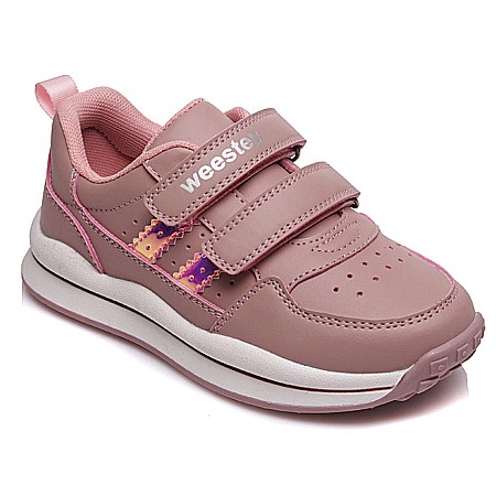 Pantofi copii fete din piele Weestep, Roz - R956563766 P [0]