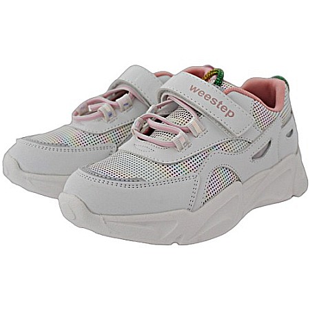 Pantofi copii fete din piele Weestep, Alb - R983563602 W [6]