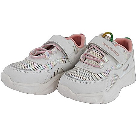 Pantofi copii fete din piele Weestep, Alb - R983563602 W [3]