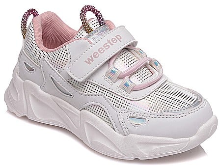 Pantofi copii fete din piele Weestep, Alb - R983563602 W [0]