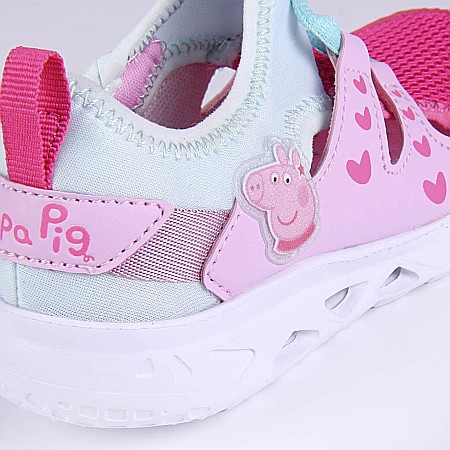 Pantofi copii fete Peppa Pig din textil Cerda, Roz - 2300004702 [3]
