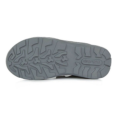 Pantofi copii fete din textil DD Step, Gri -  F61-755F [5]