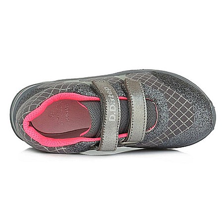 Pantofi copii fete din textil DD Step, Gri -  F61-755F [4]
