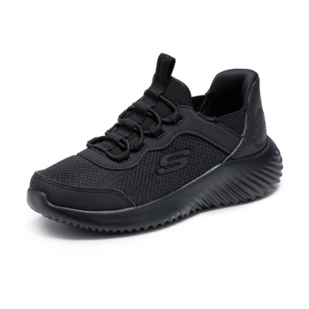 Pantofi unisex din textil Skechers Bounder Slip-ins, Negru - 403822L-BBK [5]