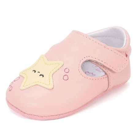 Pantofiori de interior copii fete din piele DD Step, Roz - K1596-61962 [2]