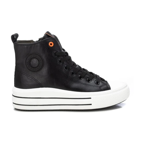 Noua colectie Xti - Pantofiori din piele sintetică XTI, Negru - 172284