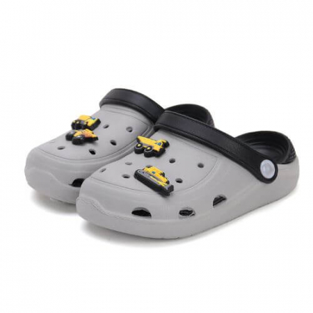 Papucei copii baieti DD Step, Gri - J091-51713 [0]