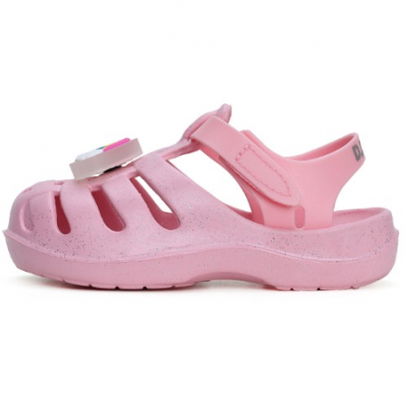 Papucei copii fete cu LED DD Step, Roz - J089-41199C [6]