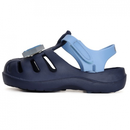 Papucei copii baieti cu LED DD Step, Albastru - J089-41199 [6]