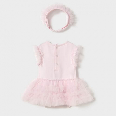 Rochie din bumbac Mayoral, Roz - 1756-070 [2]
