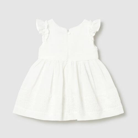 Rochie din bumbac Mayoral, Alb - 1907-042 [4]