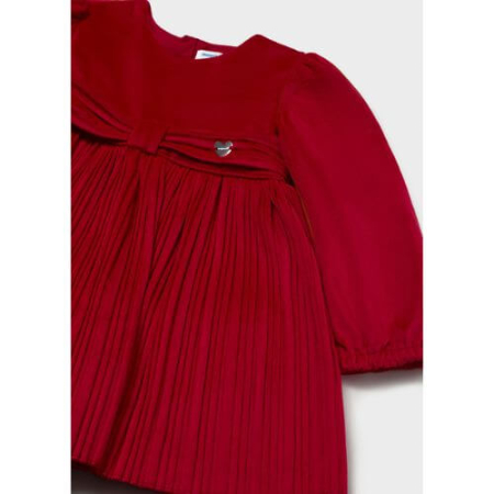Rochie catifea bebe Mayoral, Roșu - 2902-089 [2]