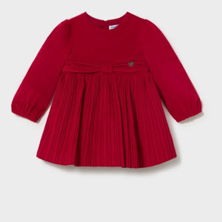 Imbracaminte Copii - Rochie catifea bebe Mayoral, Roșu - 2902-089
