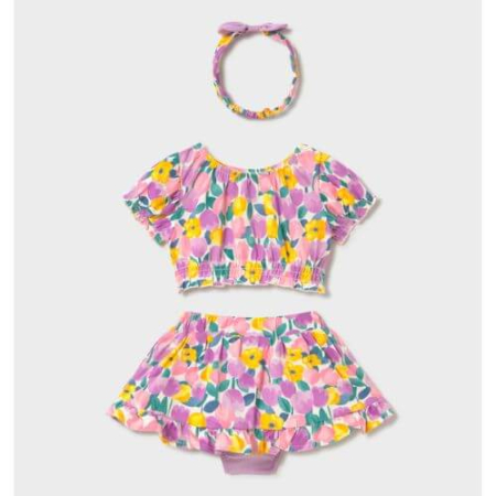 Imbracaminte Copii - Set fusta cu bentita Mayoral, Lilac - 1934-86