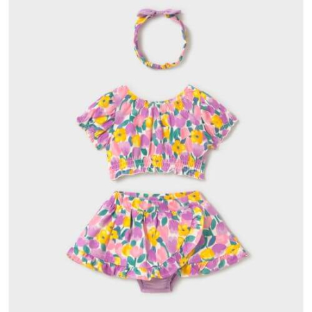 Set fusta cu bentita Mayoral, Lilac - 1934-86 [3]