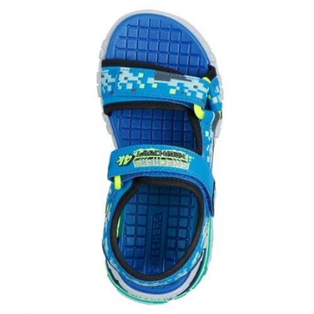 Sandale copii baieti Mega-Splash Skechers, Albastru - 402161 [3]