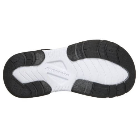 Sandale copii baieti din material textil Skechers, Negru - 407013-BKRD [5]