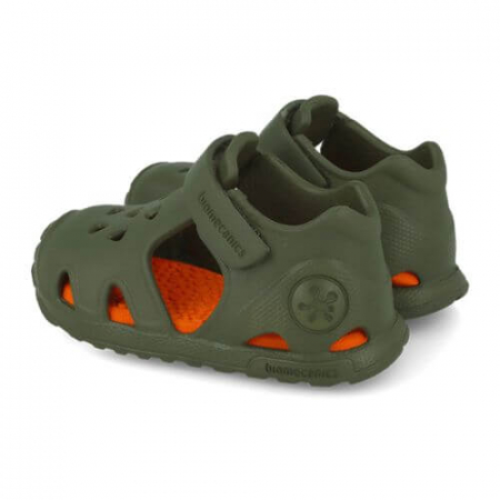 Sandale copii baieti de plaja Biomecanics, Kaki - 252290-C801 [4]