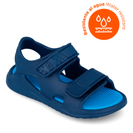 Sandale - Sandale copii baieti de plaja Biomecanics, Albastru - 262295-A089
