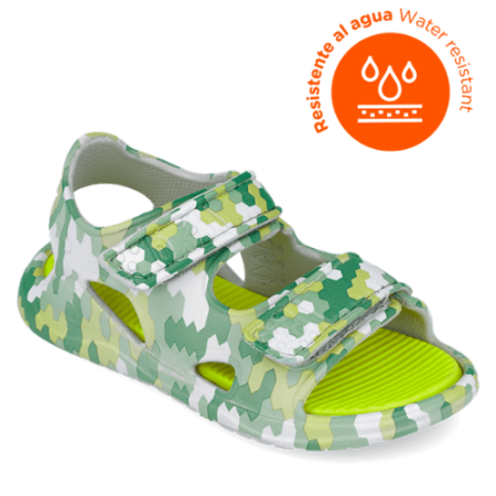 Sandale - Sandale copii baieti de plaja Biomecanics, Verde - 262296-A442