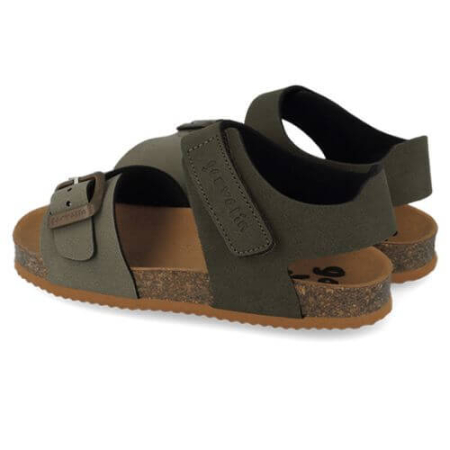 Sandale copii baieti din material sintetic Garvalin, Verde - 262471-B801 [3]