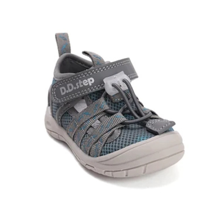 Sandale canvas băieți DD Step, Gri - G065-61161B [6]