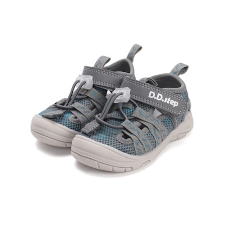 Sandale canvas băieți DD Step, Gri - G065-61161B [5]