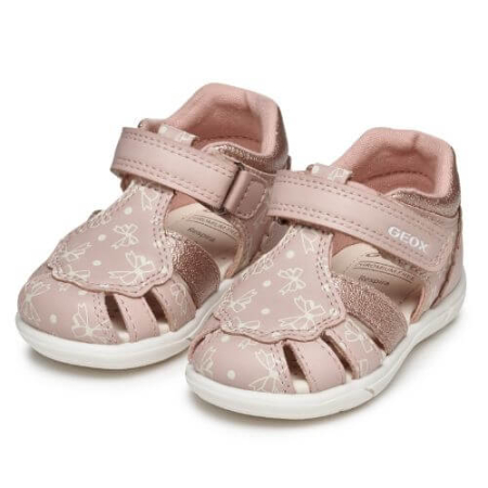 Sandale copii fete din material sintetic Geox, Roz - B556FA_000BC_C8172 [2]