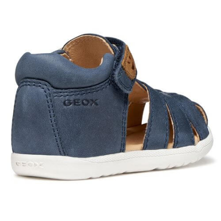 Sandale copii Machia baieti din piele naturala Geox, Albastru - B254VA_000CL_C4002 [3]